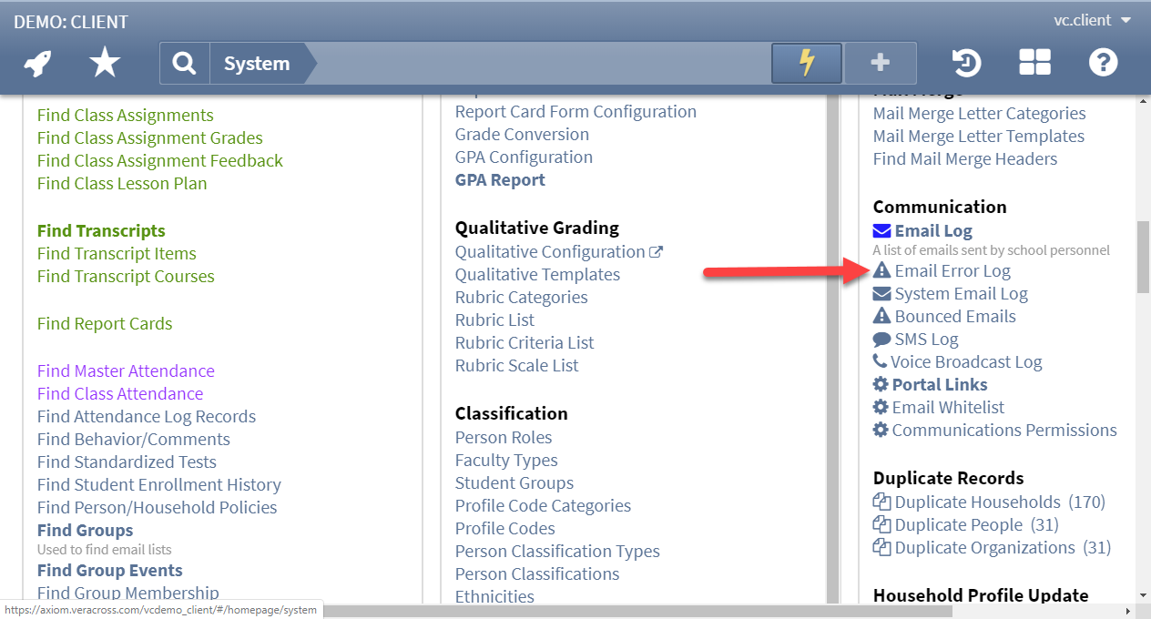 Troubleshooting Emails