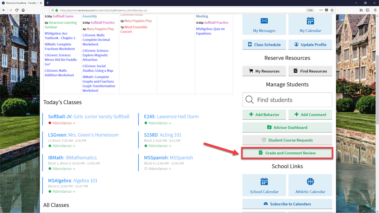 Grade & Comment Review Process