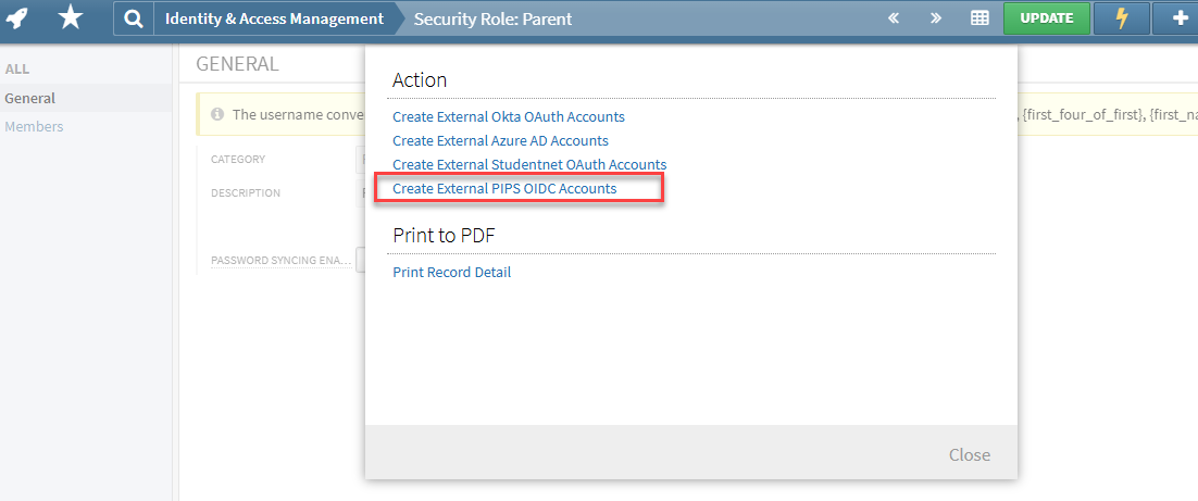 PIPS OIDC Setup and Use